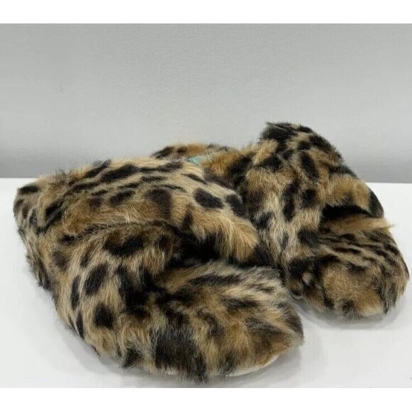 Diba True Cay Lee Leopard Slipper Sandals Comfort size 7 New in Box - Picture 1 of 7